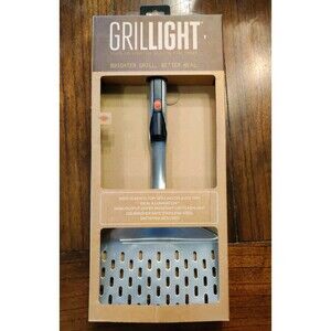 GrilLight 8" Stainless Steel LED    Grilling Spatula Lighted Fish Turner